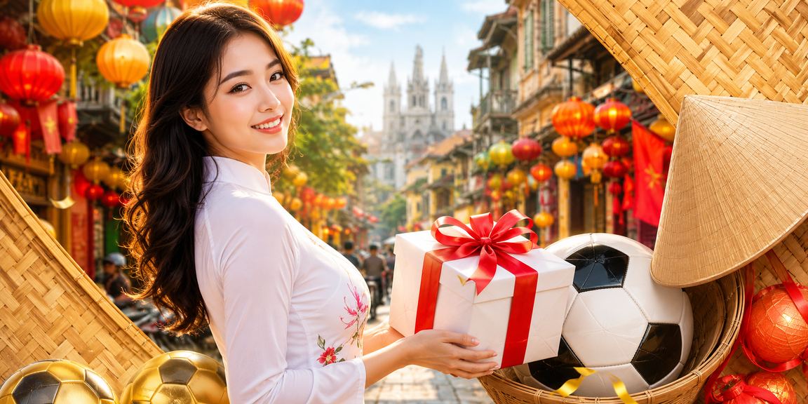 Người dùng Hà Nội theo dõi điểm VIP và cá cược bóng đá trên t72 với nón lá