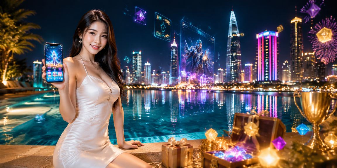 Không khí esports và giải trí trực tuyến tại TP. Hồ Chí Minh về đêm với ánh đèn neon rực rỡ