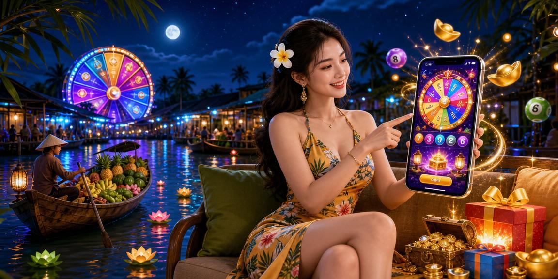 Người mẫu Việt Nam chơi roulette bên dòng sông Mekong trong không gian sang trọng